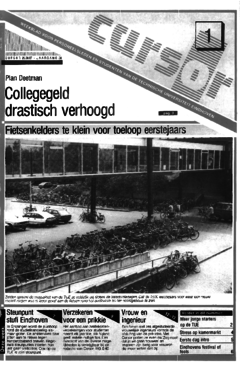 Voorzijde van magazine: Cursor 1 - 20 augustus 1987
