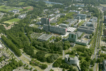 The TU/e campus. Photo | Your Captain Luchtfotografie