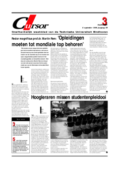 Voorzijde van magazine: Cursor 03 - 5 september 1996