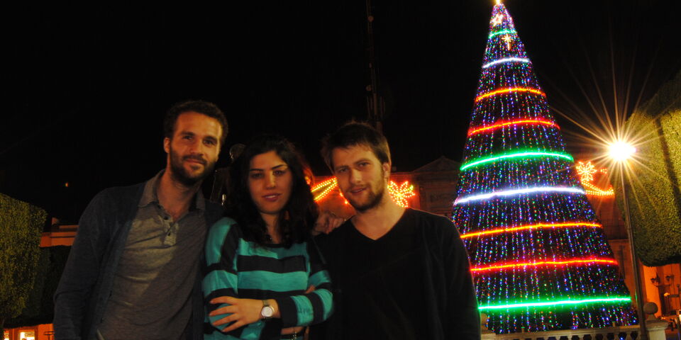 Thomas, Mahsa and Tijmen.