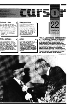 Voorzijde van magazine: Cursor 22 - 3 februari 1994