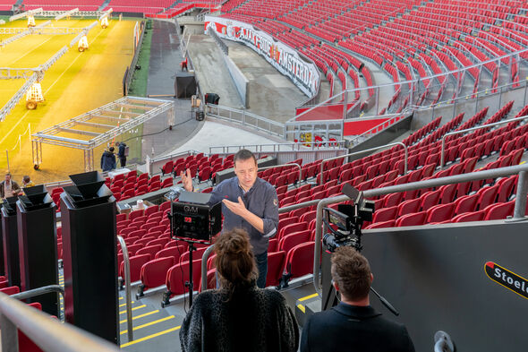 Bert Blocken in de Johan Cruijff ArenA. Foto | Paul Raats