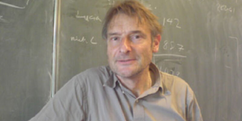 Richard Gill, hoogleraar Mathematische stochastiek in Leiden.