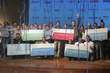 The winners of the TU/e Contest. Photo | TU/e Contest