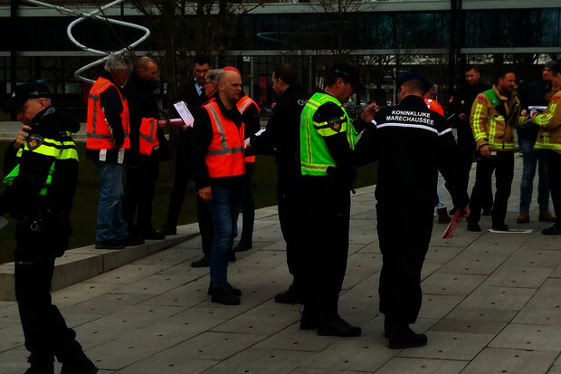 Exercise in working with fellow emergency services