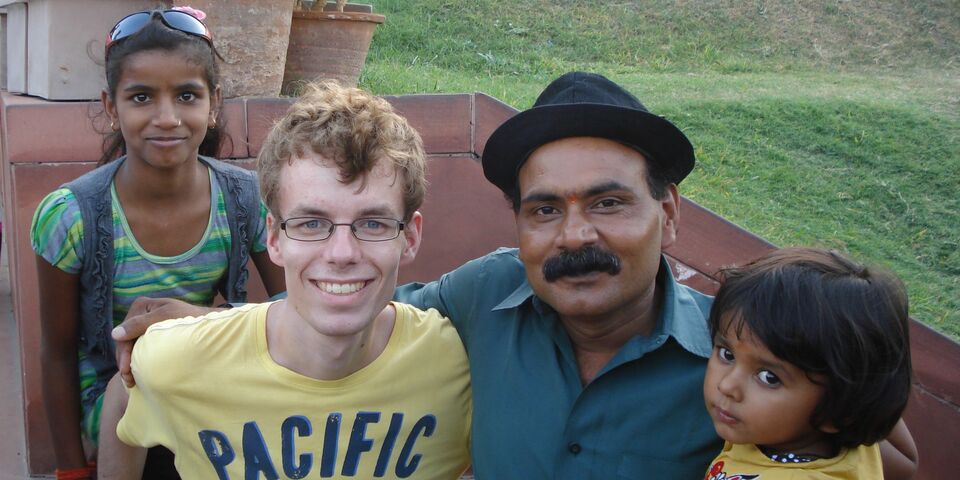 Iedereen wil op de foto met Marco ten Eikelder.