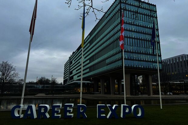 De bezetting van de Career Expo door University Rebellion