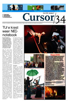 Voorzijde van magazine: Cursor 34 - 9 juni 2005