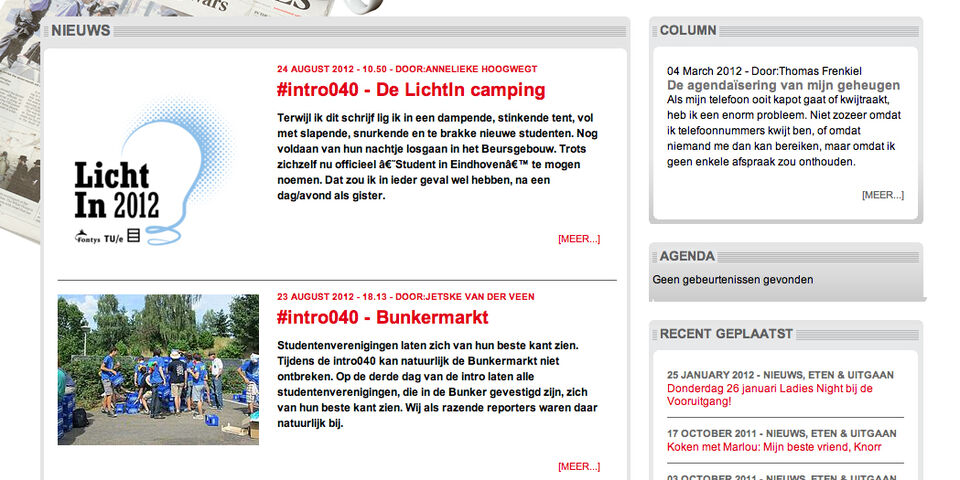 doek valt voor studentensite shift040