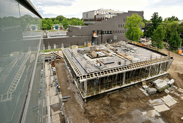 Qubit in aanbouw. Foto | Bart van Overbeeke