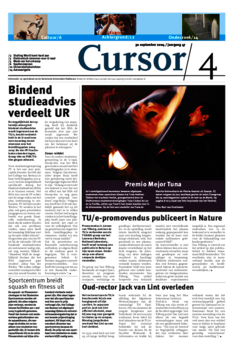 Voorzijde van magazine: Cursor 04 - 30 september 2004