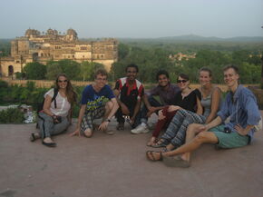 Marco ten Eikelder in India.