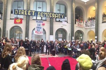 Studentenprotest.