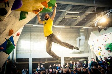 Timo Tak in actie tijdens een eerdere wedstrijd. Foto | Bram Berkien