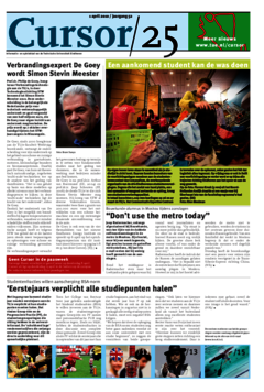 Voorzijde van magazine: Cursor 25 - 1 april 2010
