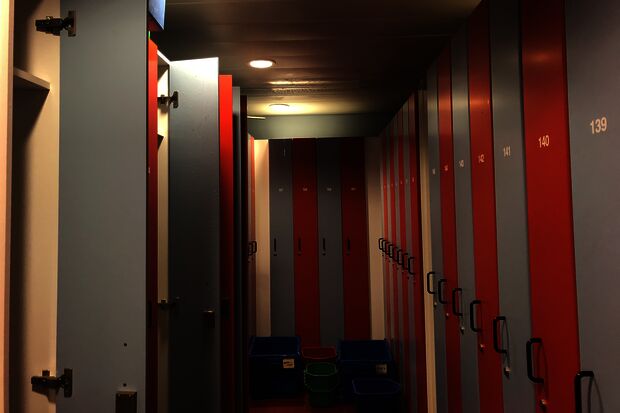 Leak in Auditorium repaired, academic regalia will be cleaned