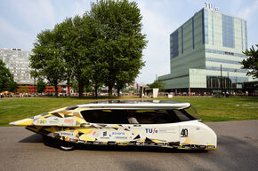 Cruising around campus. Photo | Bart van Overbeeke