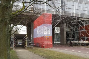 Aan de noordzijde van Atlas wordt al gewerkt aan de veiligheid van campusbewoners.