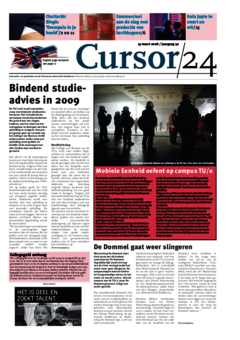 Voorzijde van magazine: Cursor 24 - 13 maart 2008