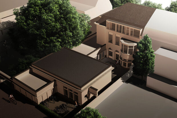 Verbouwing villa SSRE bijna van start
