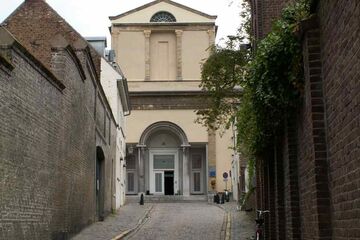 Het bestuursgebouw van de Universiteit Maastricht