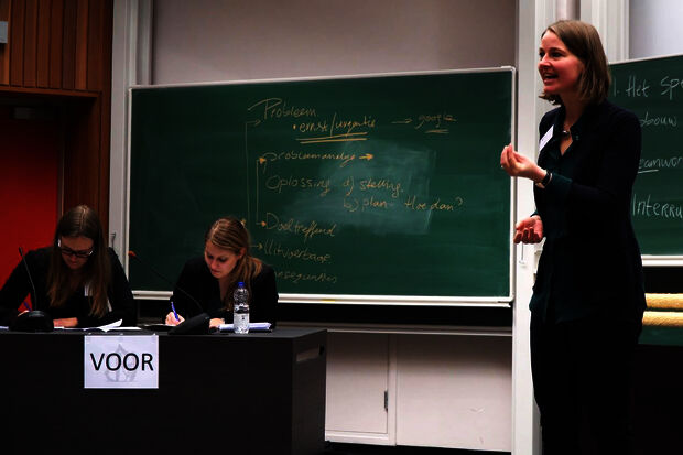 Verbaal vuur in het Auditorium