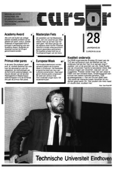 Voorzijde van magazine: Cursor 28 - 25 maart 1993
