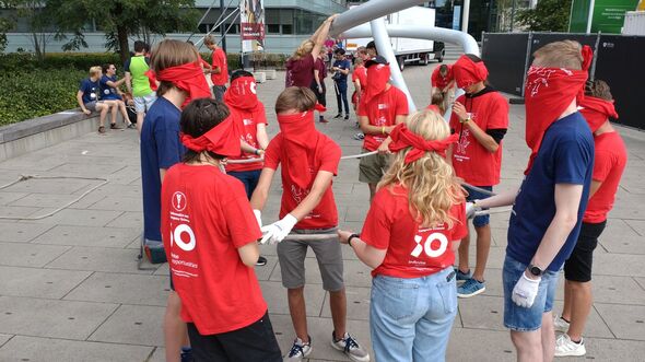 GEWIS koos voor spelletjes. Foto | Tom Jeltes