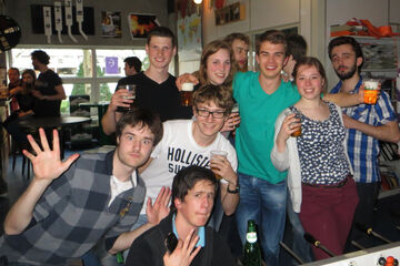 Impressie van de borreltocht in 2014.