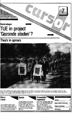 Voorzijde van magazine: Cursor 7 - 7 oktober 1988