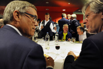 Diner voor alumnisociëteit. Foto | Rob Stolk