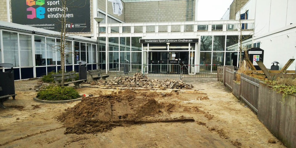 Studentensportcentrum geplaagd door lekkages