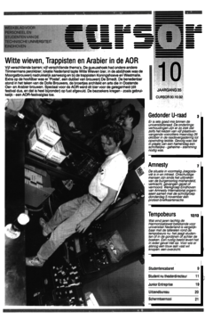 Voorzijde van magazine: Cursor 10 - 30 oktober 1992