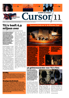 Voorzijde van magazine: Cursor 11 - 22 november 2007