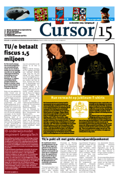 Voorzijde van magazine: Cursor 15 - 22 december 2005