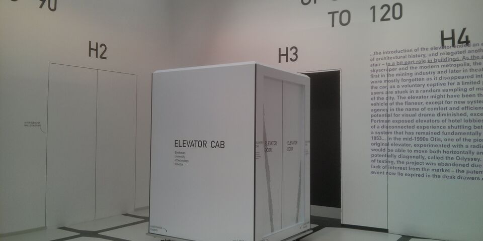 De horizontale lift.