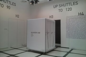De horizontale lift.