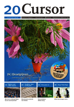 Voorzijde van magazine: Cursor 20 - 30 juni 2016