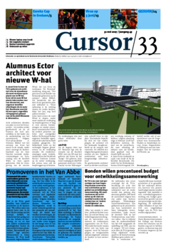 Voorzijde van magazine: Cursor 33 - 31 mei 2007