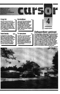 Voorzijde van magazine: Cursor 4 - 16 september 1993