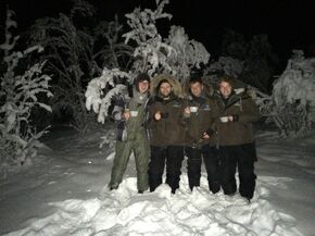 Lapland, Rick staat rechts. Lapland, Rick staat rechts.