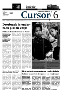 Voorzijde van magazine: Cursor 06 - 14 oktober 1999