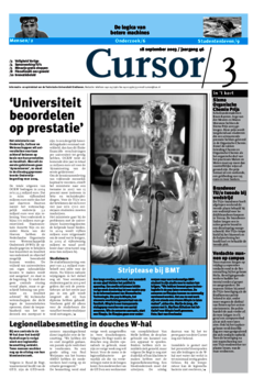 Voorzijde van magazine: Cursor 03 - 18 september 2003