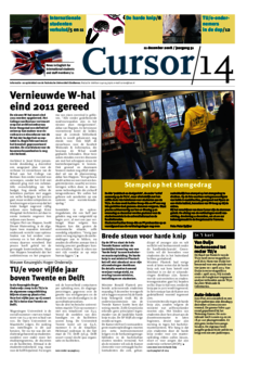 Voorzijde van magazine: Cursor 14 - 11 december 2008