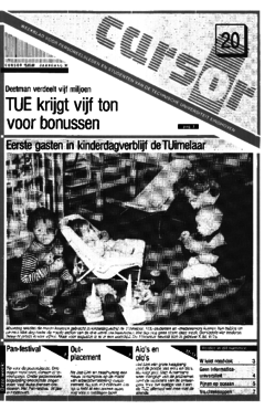 Voorzijde van magazine: Cursor 20 - 15 januari 1988