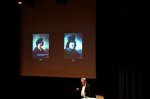 Looking over Rembrandt’s shoulder