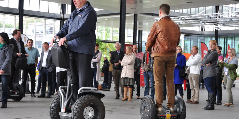 Even wennen voor Jan Mengelers (links).