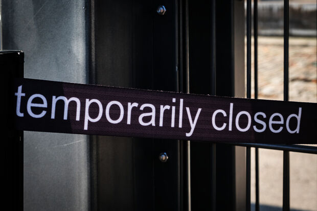 Auditorium closed for three weeks