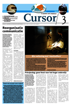 Voorzijde van magazine: Cursor 03 - 21 september 2006