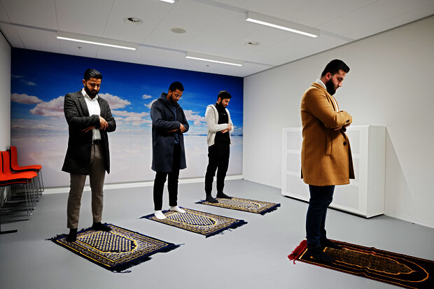 General silence room in Atlas in practice attracts mostly Muslims
